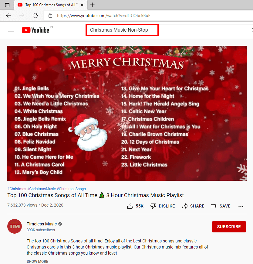 youtube Christmas music download, prepare music