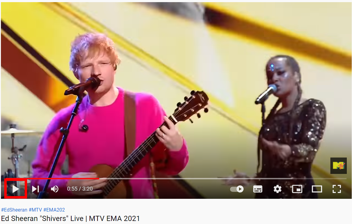 Download MTV EMA 2021, set up video