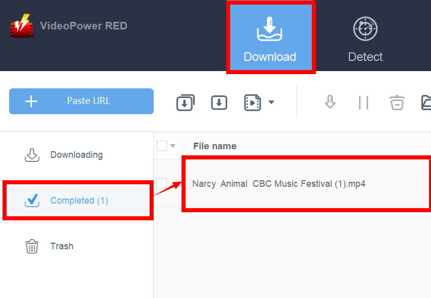 download cbc, saved download