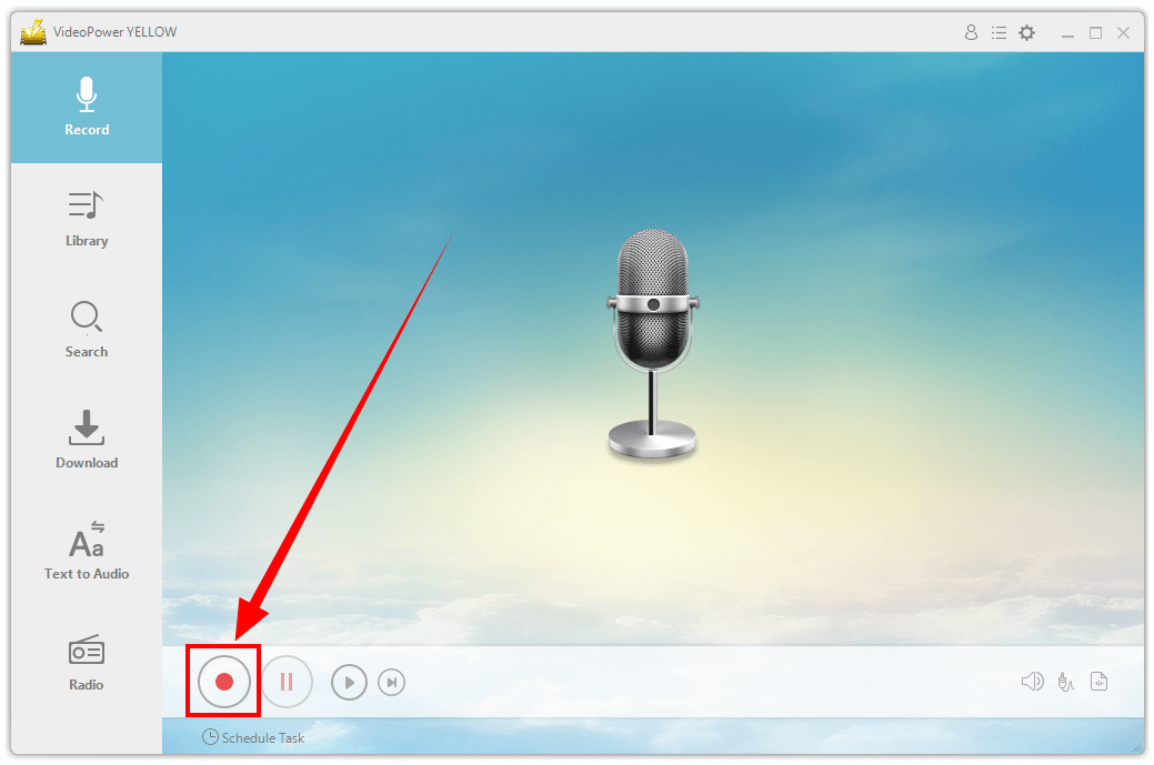 record to mp3, stop recording